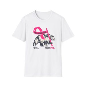 Chicago Bears Real Bears Fans Wear Pink 2026 Shirt
