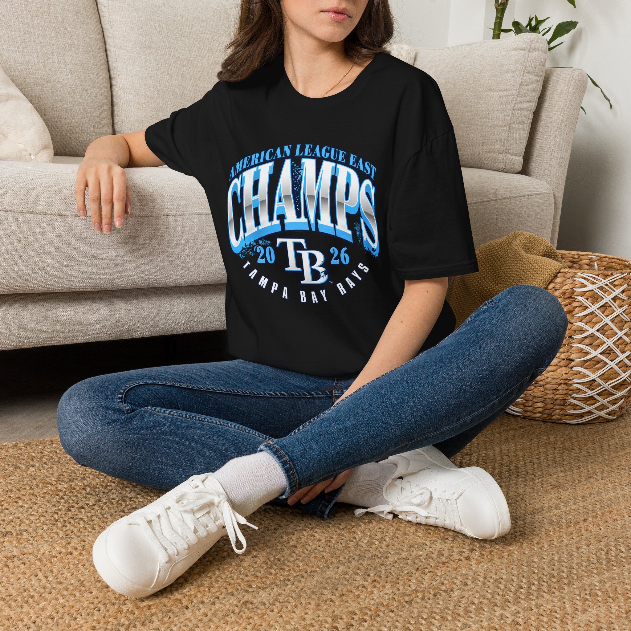 Tampa Bay Rays 2026 AL East Division Champions Shirt - Image 2