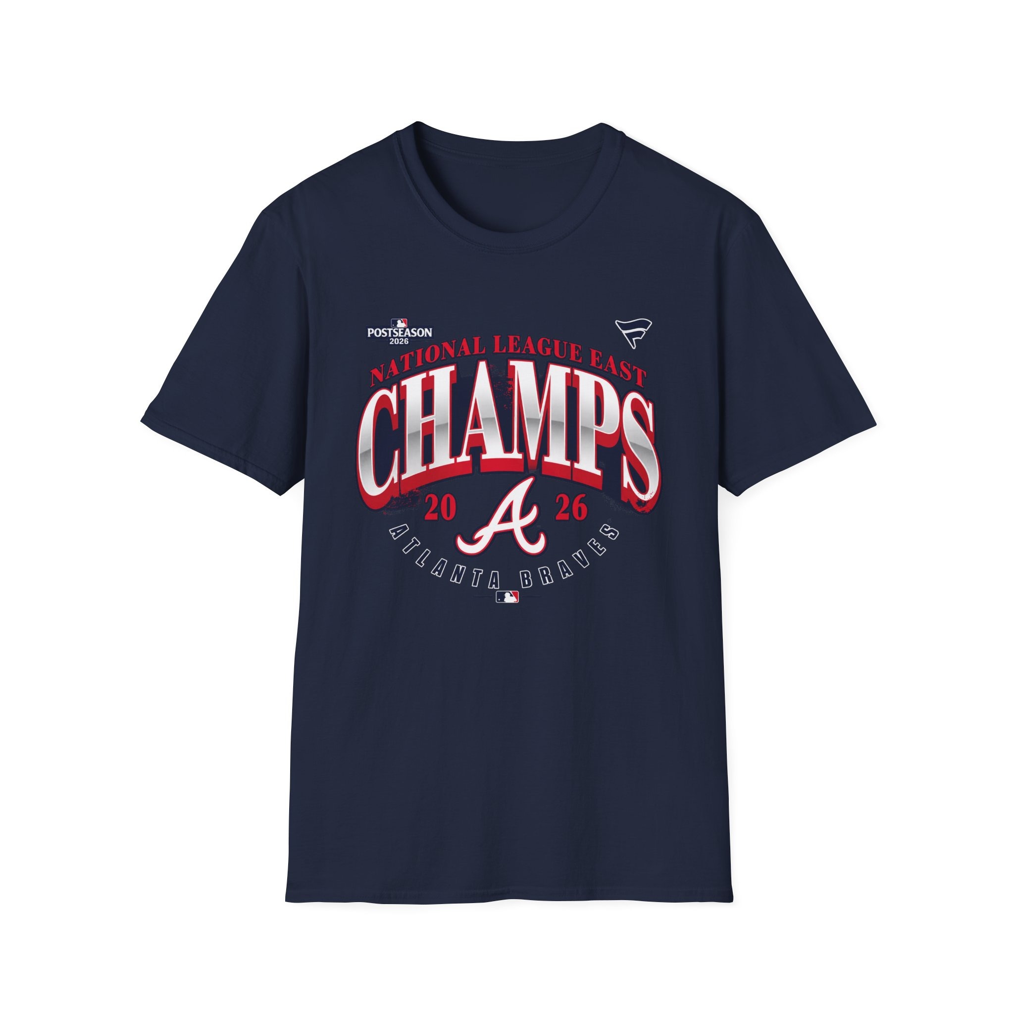Atlanta Braves MLB 2026 NL East Division Champions Shirt - Image 5