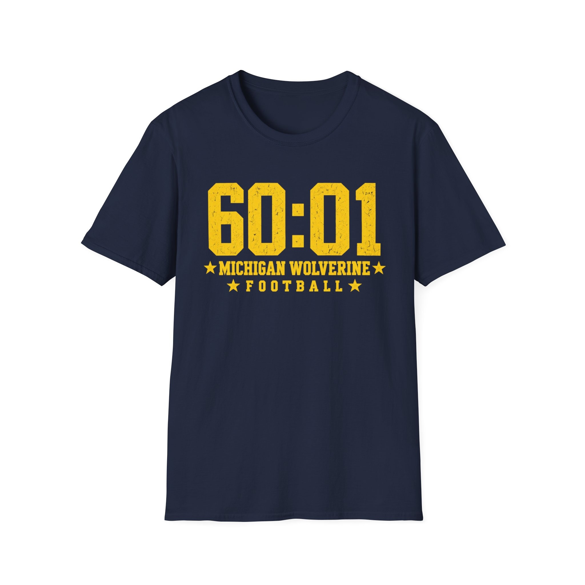 Michigan Wolverine Football 60:01 Shirt - Image 2