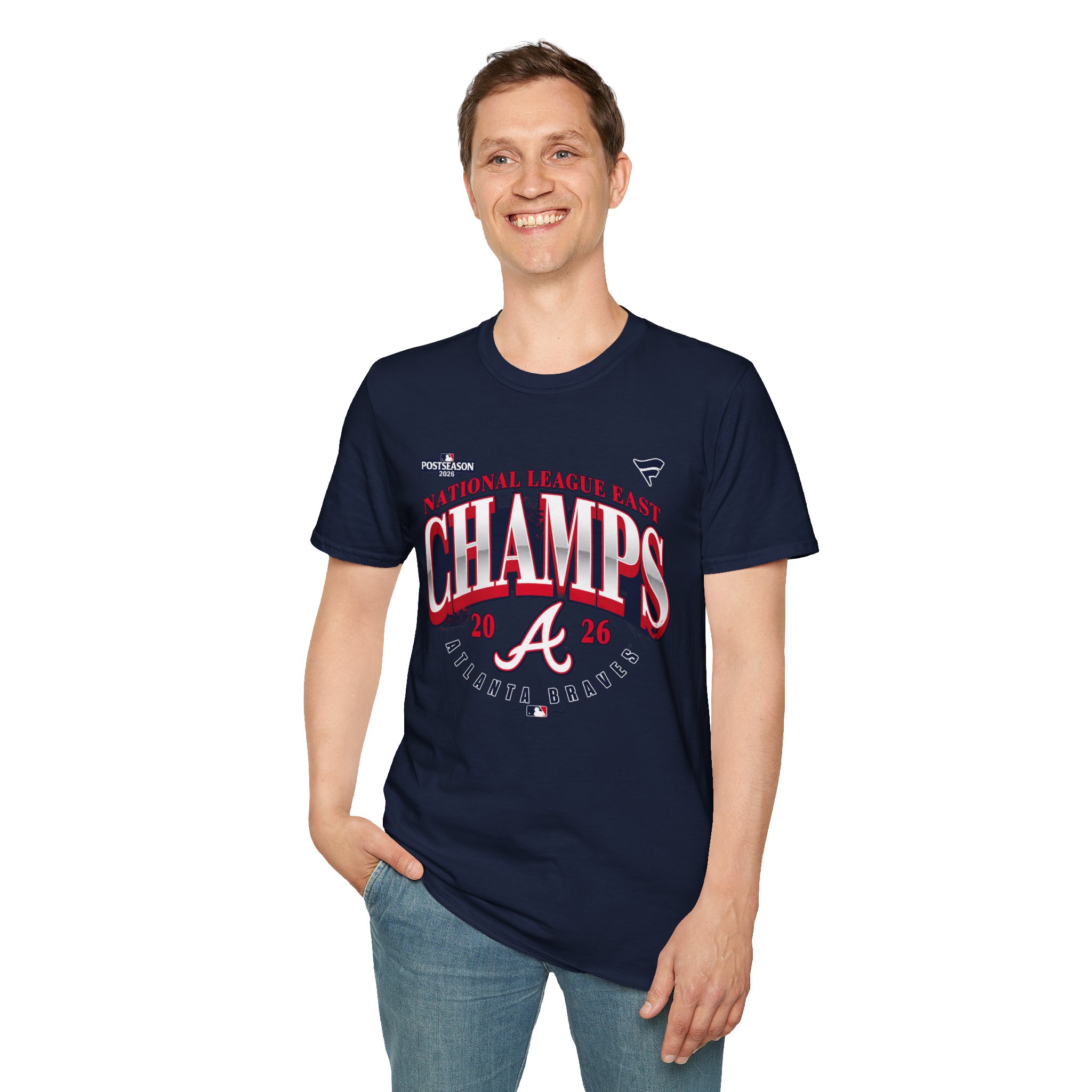 Atlanta Braves 2026 NL East Division Champions Shirt - Image 7