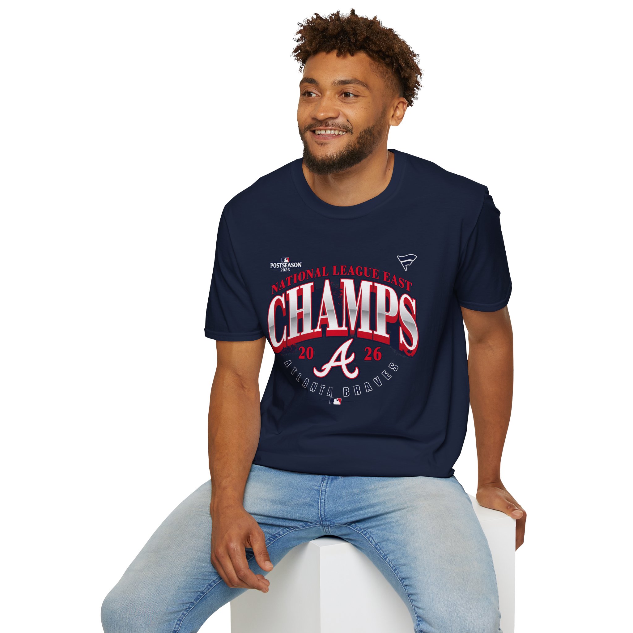 Atlanta Braves MLB 2026 NL East Division Champions Shirt - Image 8