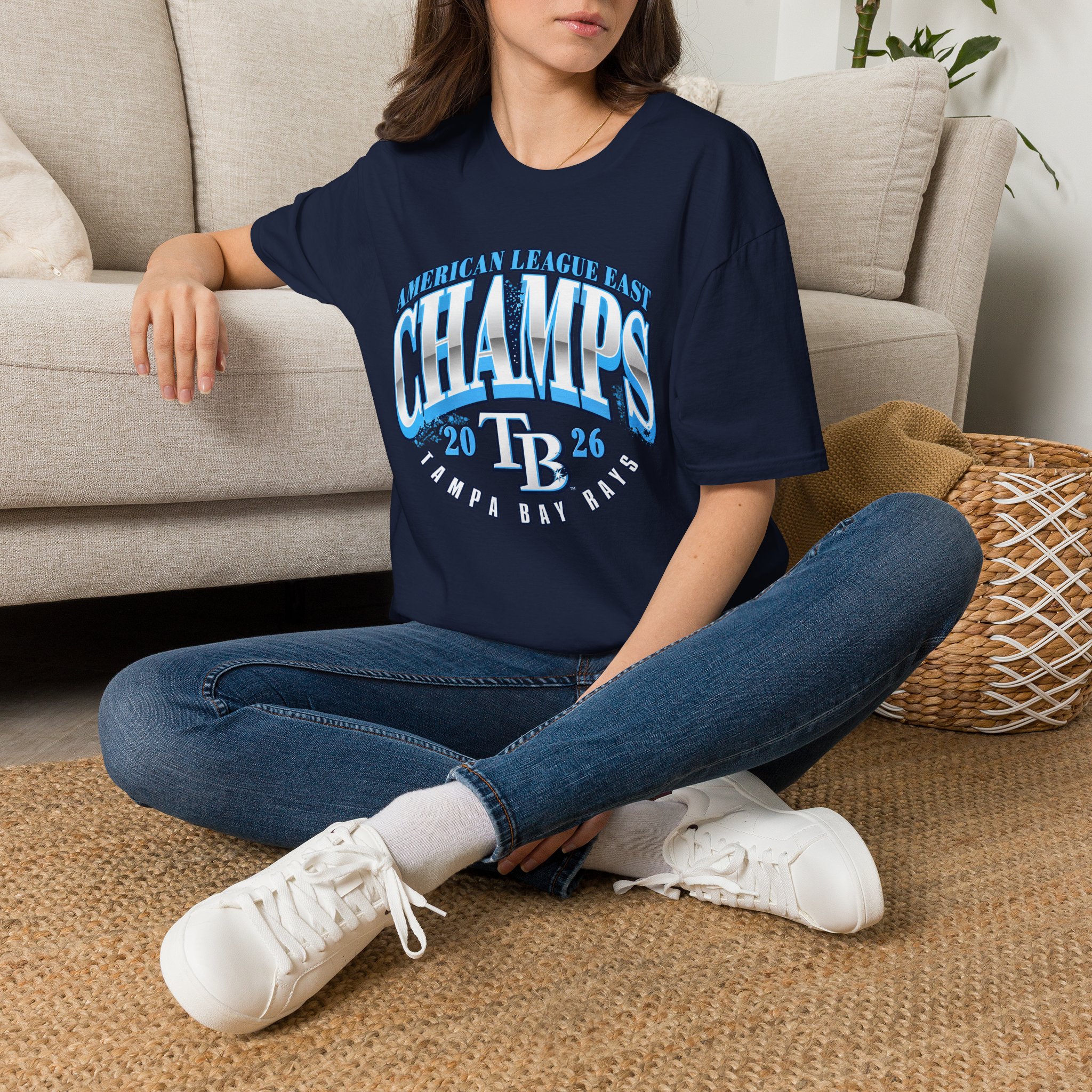 Tampa Bay Rays 2026 AL East Division Champions Shirt - Image 5
