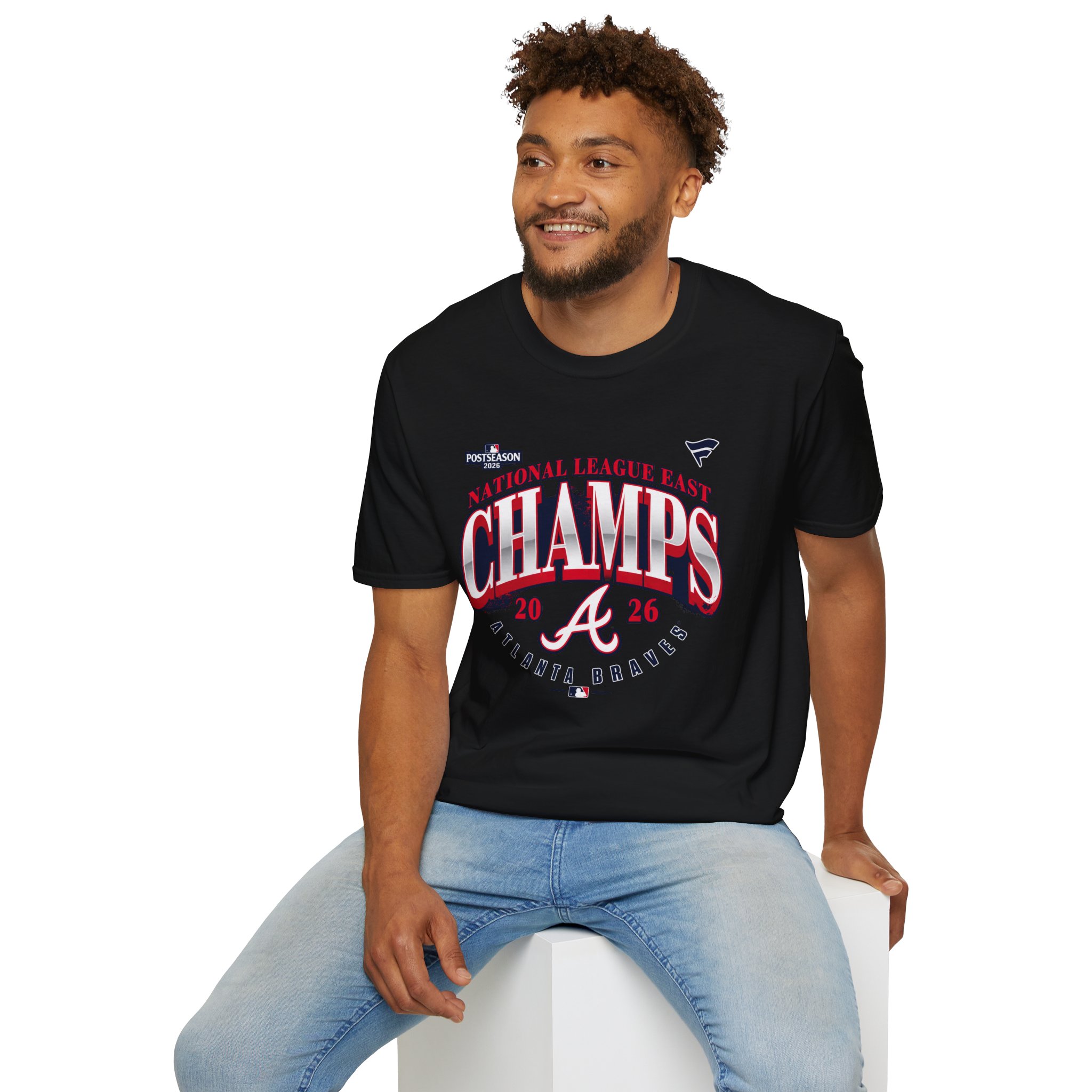 Atlanta Braves MLB 2026 NL East Division Champions Shirt - Image 4